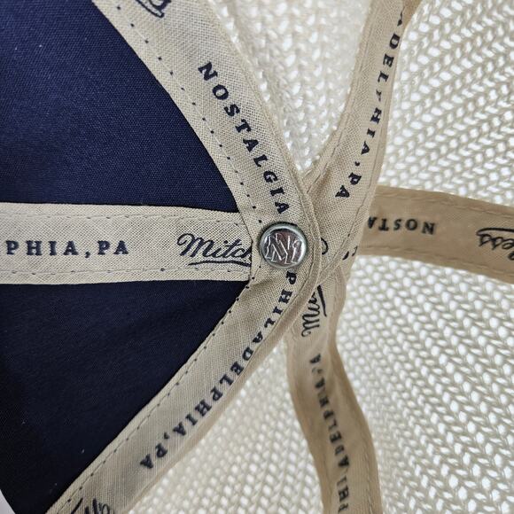 Mitchell & Ness Michigan Wolverines Meshback Fitted Cap Hat | L - XL - Picture 12 of 13